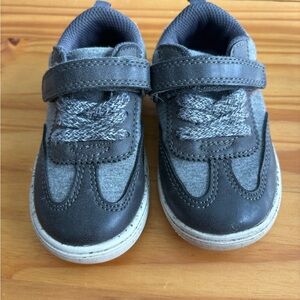 Carter's Gray and Black Kids Sneakers